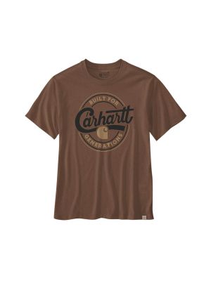 Carhartt 107049 Work T-shirt Generations Graphic Logo 107049RC8 71workx Front