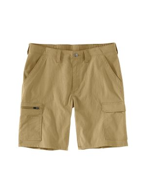 Carhartt 107330 Korte Werkbroek Ripstop Cargo Sandstone A58 71workx Voor
