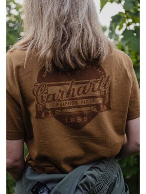 Carhartt 107534 Dames Werk T-shirt Grafisch Hart Print