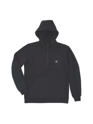 Carhartt 107701 werktrui Bridgeport Rain Defender Half Zip N04 Black 71workx Voor