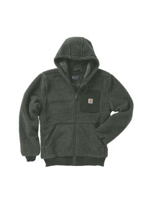 Carhartt Fairbanks werkvest Teddy 107665 GI5 Forestry Green 71workx Voor Carhartt Fairbanks werkvest Teddy 107665 GI5 Forestry Green 71workx Voor