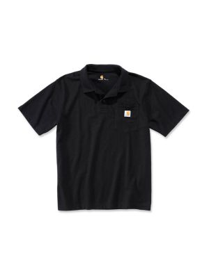 Carhartt K570 Work Pocket Polo - Black - S front