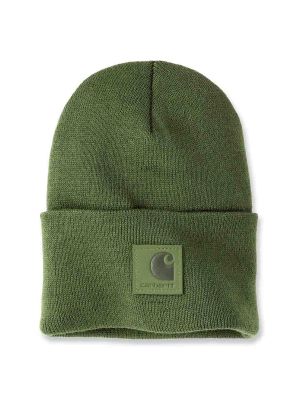 Carhartt Muts Black Label 101070 Groen Chive GD3 71workx voor