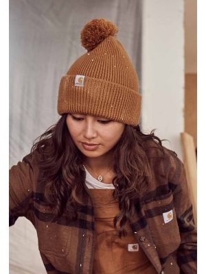 Carhartt Muts Pompon 106003 - Bruin