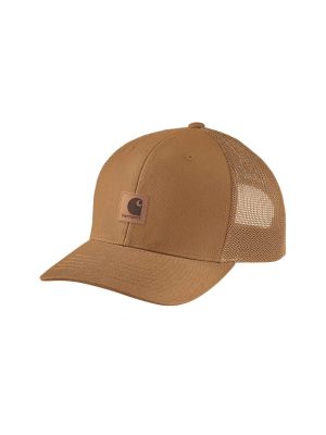 Carhartt Oakland pet kunstleer logo 107340 BRN Carhartt Brown 71workx Voor Carhartt Oakland pet kunstleer logo 107340 BRN Carhartt Brown 71workx Voor