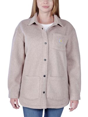 Carhartt Overhemd Jack Fleece Dames 105988 - Mink