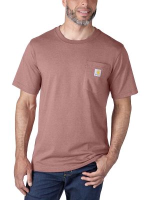 Carhartt Pocket T-shirt Korte Mouw 103296 - Apple Butter