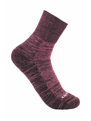 Carhartt SS9550W Dames Werksokken Crew Twin-Knit MAG Magenta 71workx Voor
