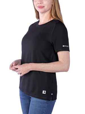 Carhartt Werk T-shirt Lichtgewicht Dames 105849 - Zwart