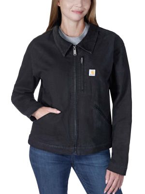 Carhartt Werkjas Canvas Detroit Dames 106208 - Zwart