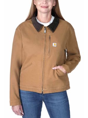 Carhartt Werkjas Canvas Detroit Dames 106208 - Bruin