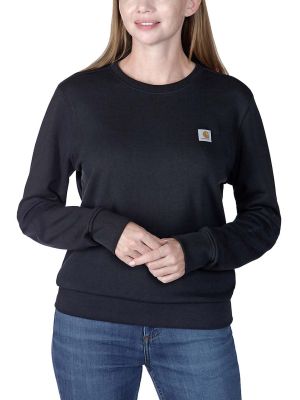 Carhartt Werktrui Crewneck French Terry Dames 106179 - Zwart