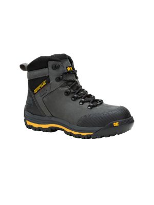 CAT Safety Shoe Munising S3 71workx Dark Shadow side front