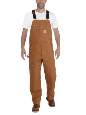 102776 Tuinbroek Duck Relaxed fit - Carhartt Brown 211 - W42/L32