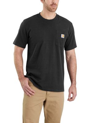 103296 T-shirt Korte Mouw met Zakje - Carhartt