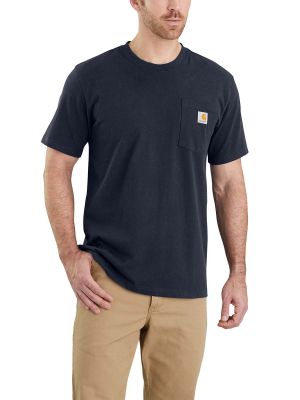 103296 T-shirt Korte Mouw met Zakje - Carhartt