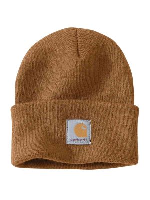 Carhartt A18 - Watch Hat-Carhartt Brown BRN