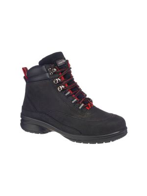 Portwest FT42 Steelite Dames Hoge Werkschoenen S3 FT42Zwart 71workx Voor