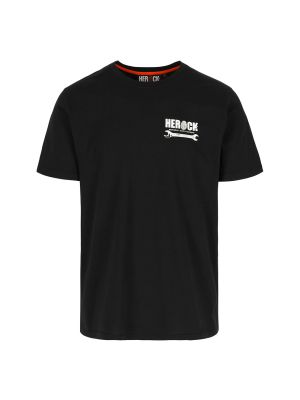 Herock Essentials T-shirt korte mouwen zwart voor