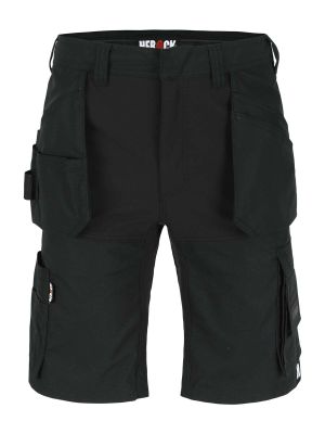 Herock Speri Korte Werkbroek Stretch Multipocket 23MBM2101_BK 71workx voor