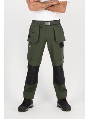 Herock Spero Werkbroek Stretch Multipocket - Khaki