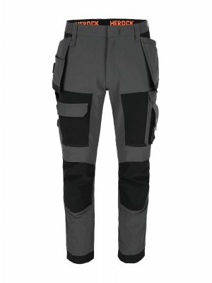 Herock Sparo Werkbroek Shortleg 4-Way Stretch 23MTR2402AN Antraciet 71workx voor