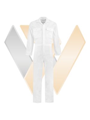 Overall Polyester / Katoen Wit - 71WorkX Wear