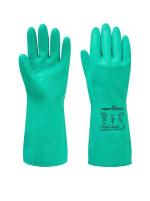 Portwest A810 Handschoenen Chemisch Nitrosafe Groen 71workx Beide kanten