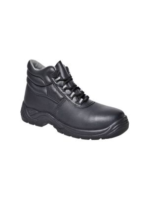 Portwest FC10 Halfhoge Werkschoen S1PS Composiet Lederen - FC10 Zwart 71workx Voor