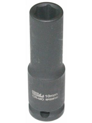 Dop 3/8' Dr Metric Lang Impact 6kant - SP Tools