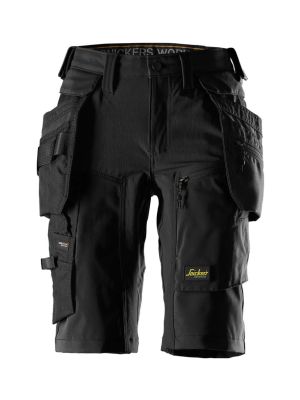 Snickers 6117 AllroundWork Dames Korte Werkbroek Holsterzak 0404 71workx Voor