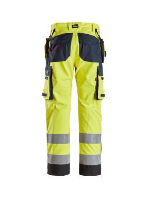 Snickers Werkbroek High Vis 6264 - Geel Navy