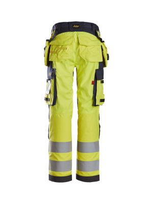 Snickers Werkbroek High Vis 6797 - Geel Navy