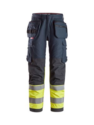 Snickers Werkbroek High Vis holsterzakken 6263 71workx Navy 62639566 voor