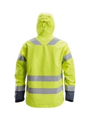 Snickers Werkjas High Vis Waterdicht 1330 - Geel Navy