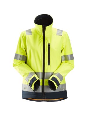 Snickers Werkjas High Vis Dames 1237 71workx Geel Navy 12376695 voor