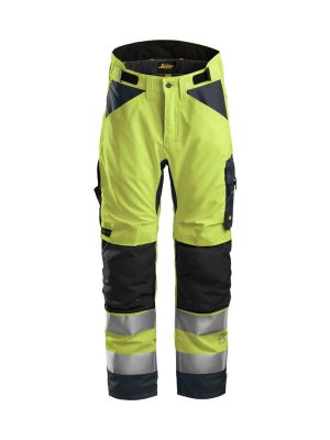 Snickers Winter Werkbroek High Vis 37.5® Isolerend 6639 6604 71workx Voor