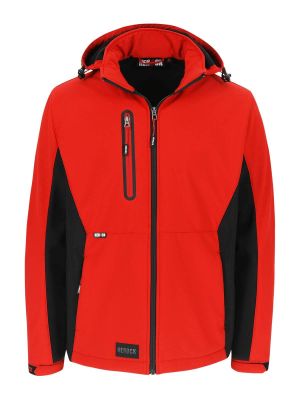 Trystan Softshell Werkjas Rood - Herock - voor