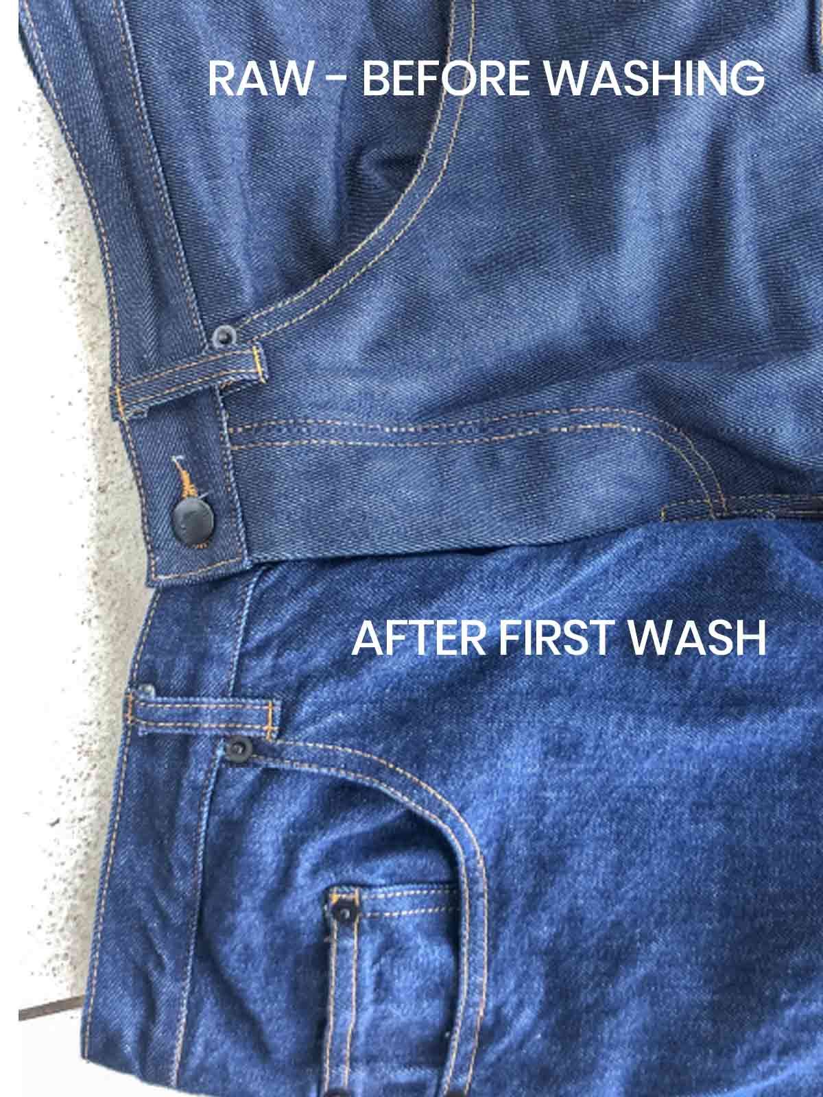 will raw denim stretch