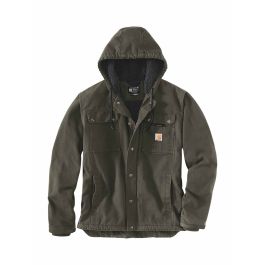 103826 Bartlett Werkjas Duck Fleece Gevoerd Moss MOS Carhartt