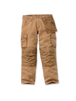 Carhartt 101837 Washed Duck Multi Pocket Pant - C. Brown