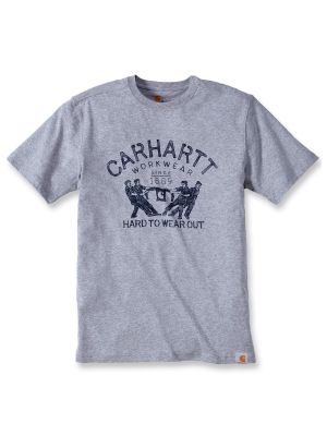 Carhartt 102097 Maddock Hard To Wear Out s/s T-Shirt - Heather Grey