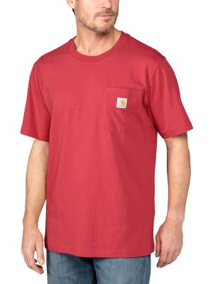 103296 T-shirt Korte Mouw met Zakje - Carhartt
