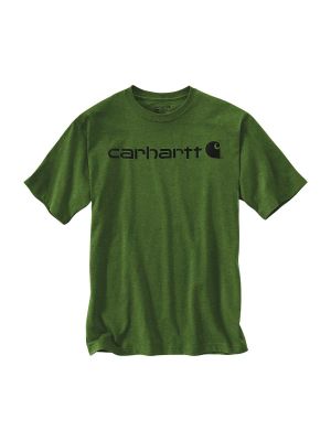 103361 Werk T-shirt Core Logo Arborvitae Heather L01 Carhartt 71workx voor
