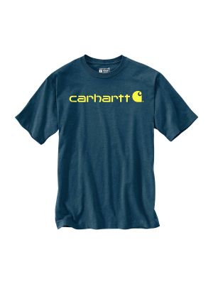 103361 Werk T-shirt Core Logo Night Blue Heather H70 Carhartt 71workx voor