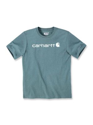103361 Werk T-shirt Core Print Logo Carhartt Sea Pine Heather GE1 71workx voor