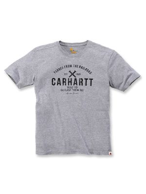 Carhartt 103658 Outlast Graphic s/s T-Shirt - Heather Grey