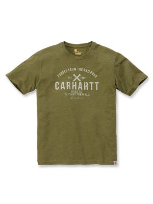 Carhartt 103658 Outlast Graphic s/s T-Shirt - Military Olive Heather