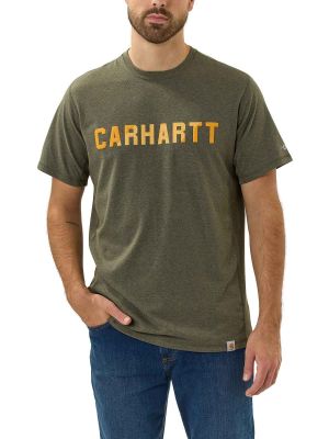 105203 Werk T-shirt Blok Logo Grafisch - Carhartt
