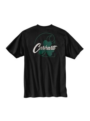 105232 Werk T-shirt Shamrock Logo Grafisch - Carhartt